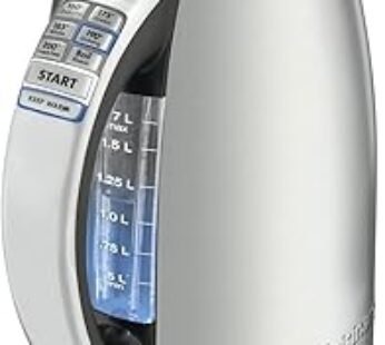 Cuisinart PerfecTemp 1.7-Liter Electric Kettle, Cordless Electric Tea Kettle, 1500W for Fast Heat-Up, 6 Preset Temperature…