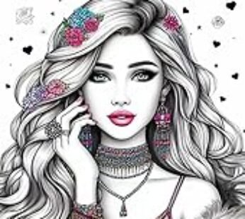 Fashion Coloring Book for Girls Ages 8-12 years old: Fun and trendy coloring pages centered around fun and stylish fashion…