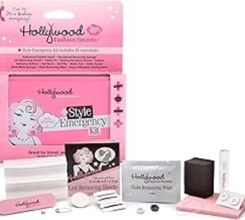 Hollywood Fashion Secrets Style Emergency Kit, Your Compact, On-The-Go Wardrobe Savior, 14 Piece Set